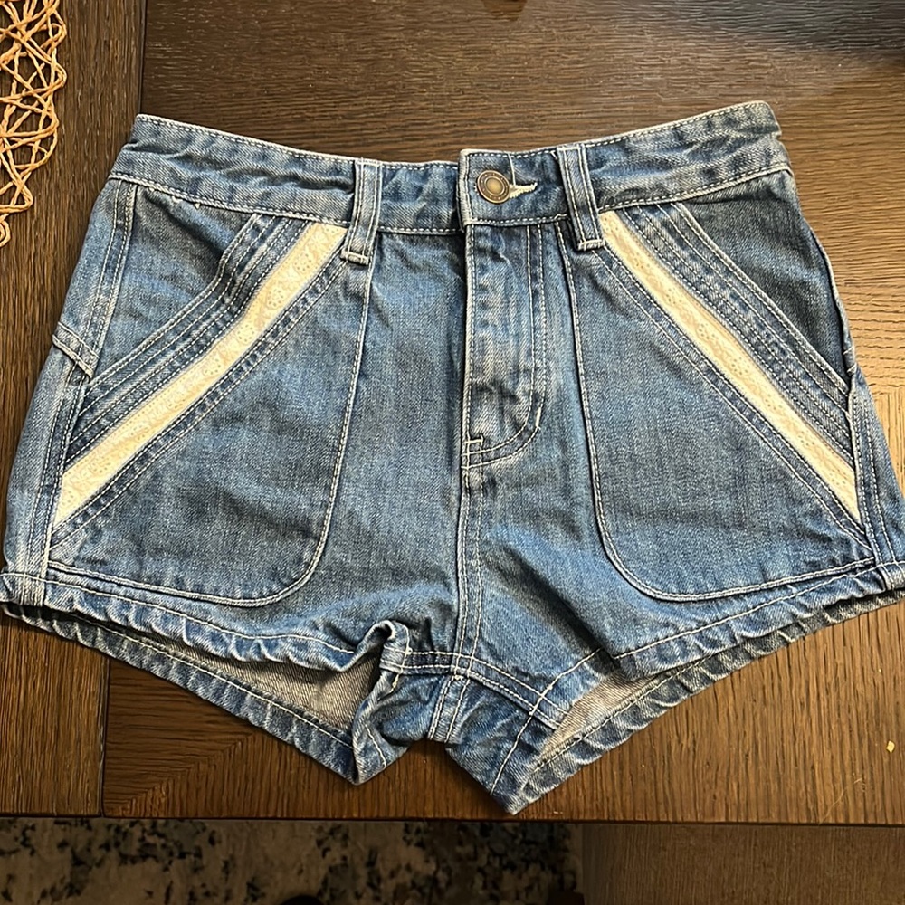 Free People Jean Shorts